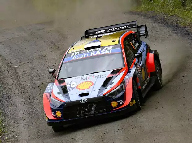 Ott Tänak bei der Rallye Finnland 2022 Titel-Bild zur News: Ott Tänak bei der Rallye Finnland 2022