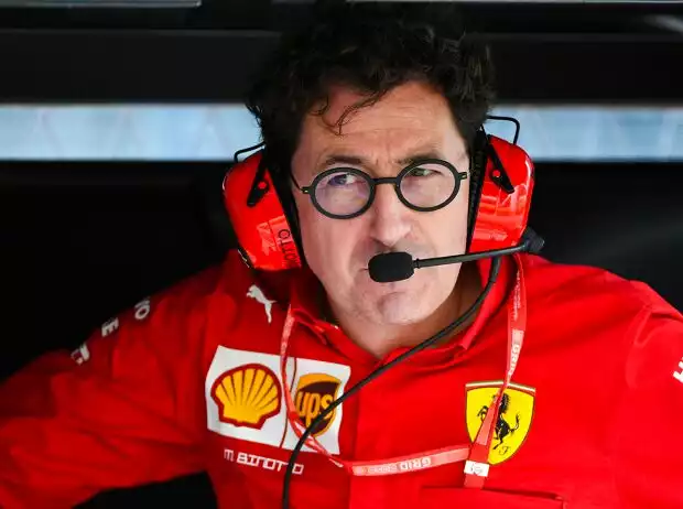 Ferrari-Teamchef Mattia Binotto Titel-Bild zur News: Ferrari-Teamchef Mattia Binotto
