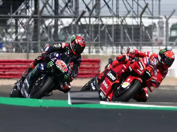 Francesco Bagnaia, Fabio Quartararo Titel-Bild zur News: Francesco Bagnaia, Fabio Quartararo