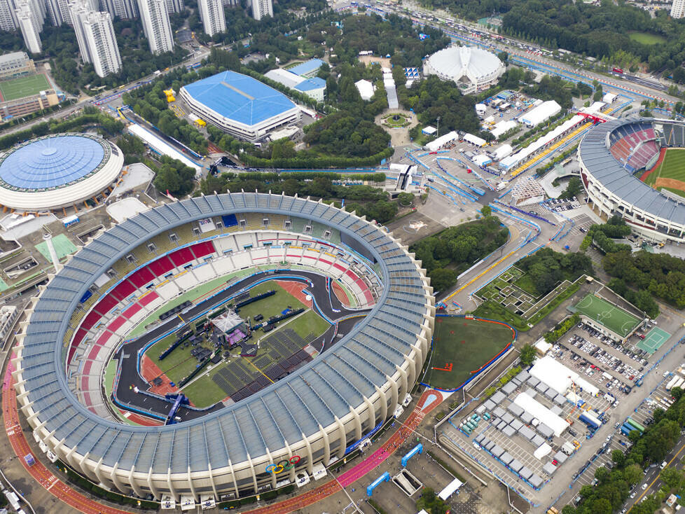 Formel-E-Rennstrecke in Seoul