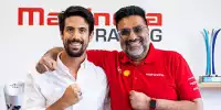 Lucas di Grassi und Mahindra-Teamchef Dilbagh Gill