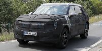 Bild zum Inhalt: Kia EV9: Serienversion des großen Elektro-SUVs als Erlkönig