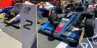 Formel-3-Fahrzeug von Evans Grand Prix
