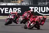 Bild zum Inhalt: Italienische Momente in Silverstone: Ducati und Aprilia schreiben Geschichte