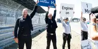 Die Kölner Kult-Band Höhner sorgte am Sonntagvormittag in der Boxengasse und in der Startaufstellung für ein musikalisches Highlight