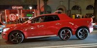 Volvo XC60 Pickup mit sechs Rädern