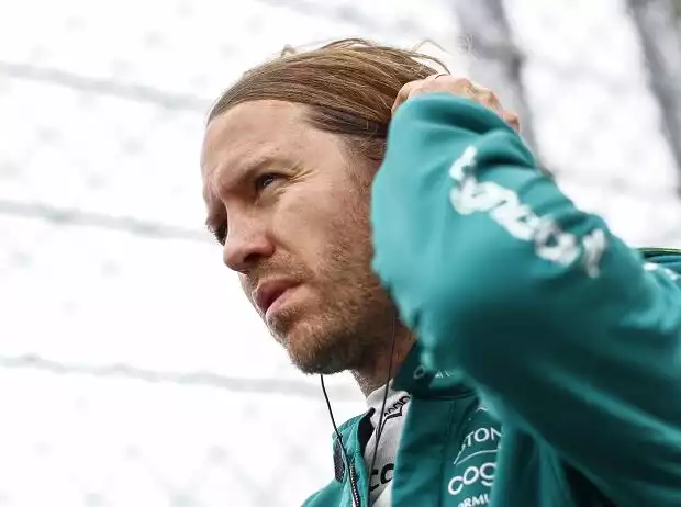 Titel-Bild zur News: Sebastian Vettel beim Formel-1-Rennen in Ungarn (Budapest) 2022