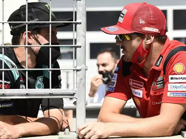 Cal Crutchlow, Jack Miller Titel-Bild zur News: Cal Crutchlow, Jack Miller