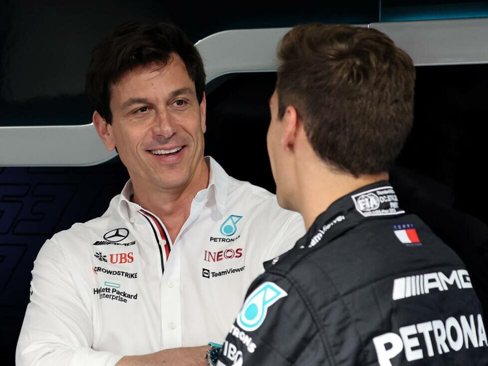 Toto Wolff und George Russell