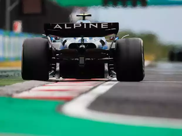 Titel-Bild zur News: Esteban Ocon (Alpine A522) beim Formel-1-Rennen in Ungarn 2022