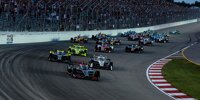 Start zum IndyCar-Rennen im Gateway Motorsports Park in St. Louis 2021