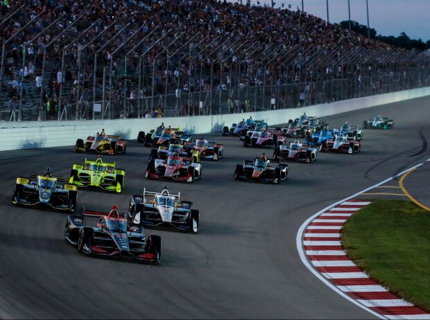 Start zum IndyCar-Rennen im Gateway Motorsports Park in St. Louis 2021