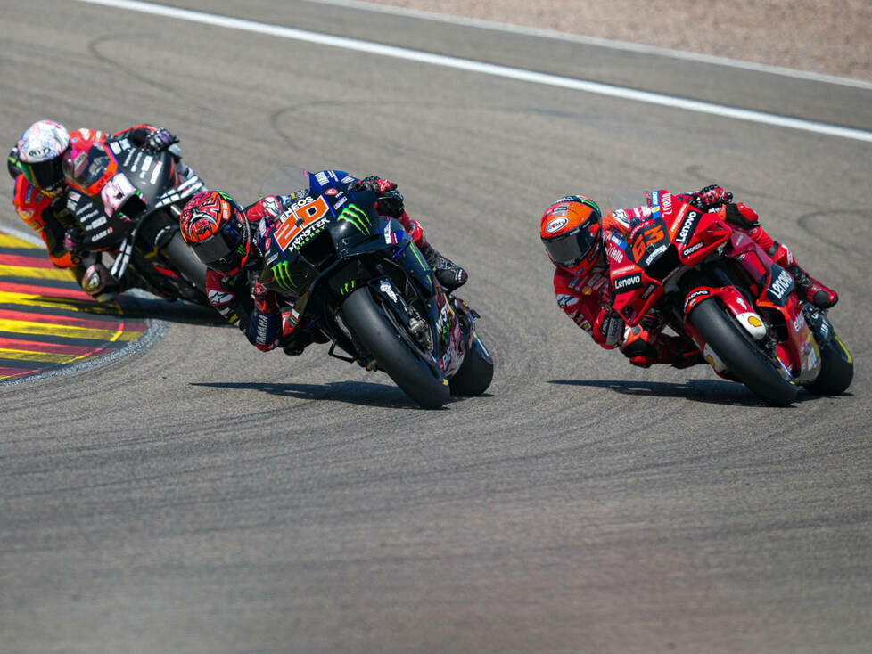 Fabio Quartararo, Francesco Bagnaia, Aleix Espargaro