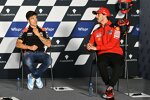 Maverick Vinales (Aprilia) und Francesco Bagnaia (Ducati) 