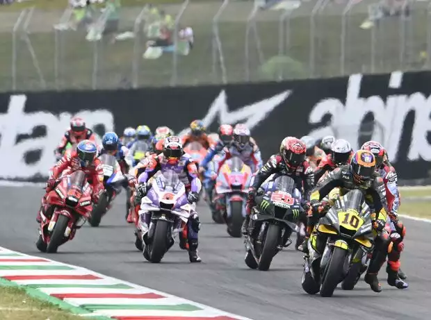 MotoGP Start Mugello Titel-Bild zur News: MotoGP Start Mugello