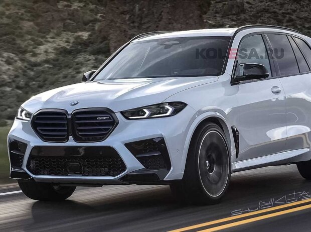 BMW X5 M (2023) als inoffizielles Rendering BMW X5 M (2023) als inoffizielles Rendering
