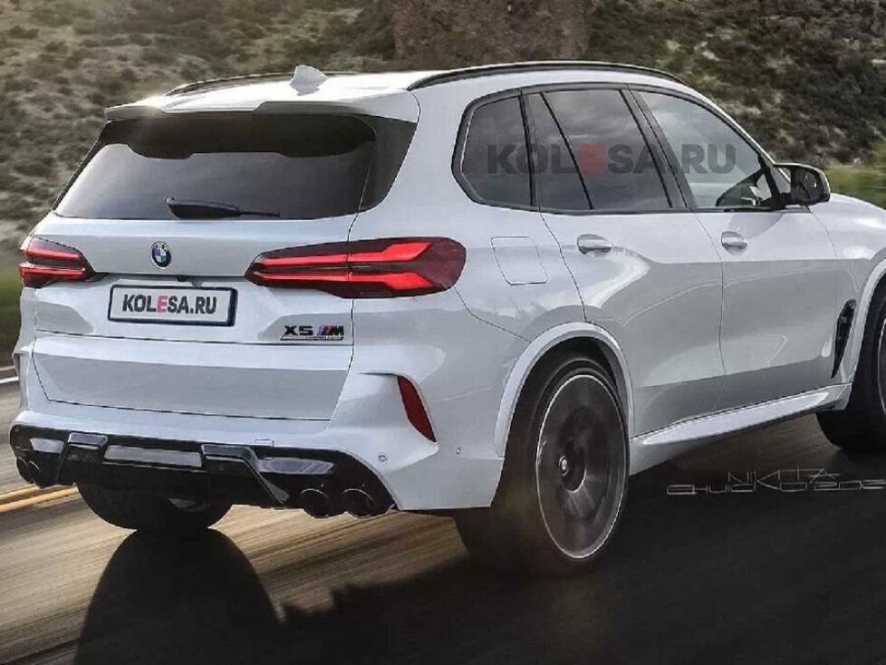 BMW X5 M (2023) als inoffizielles Rendering