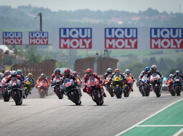 MotoGP-Start zum GP Deutschland 2022 auf dem Sachsenring MotoGP-Start zum GP Deutschland 2022 auf dem Sachsenring