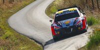 Ott Tänak (Hyundai) bei der Ypern-Rallye in Belgien 2022