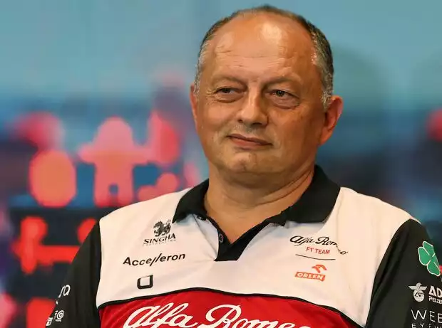 Alfa-Romeo-Teamchef Frederic Vasseur Titel-Bild zur News: Alfa-Romeo-Teamchef Frederic Vasseur