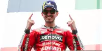 Bild zum Inhalt: Bagnaia in Spielberg: Nicht auf Rossi gehört, trotzdem knapp gewonnen