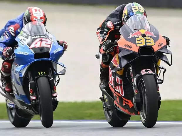 Brad Binder, Alex Rins Titel-Bild zur News: Brad Binder, Alex Rins