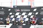 Ai Ogura (Honda Team Asia), Somkiat Chantra (Honda Team Asia) und Jake Dixon (Aspar) 