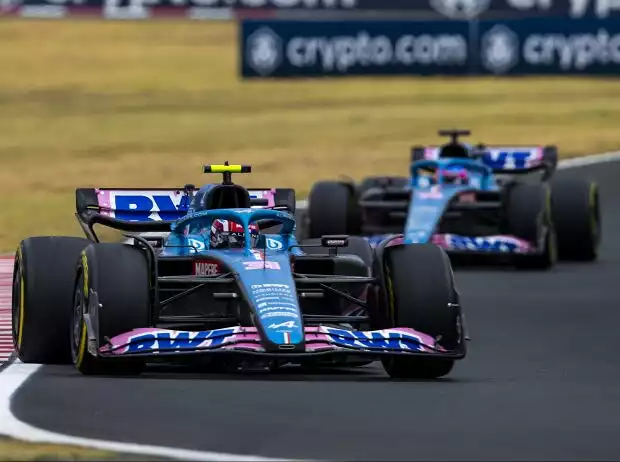 Esteban Ocon, Fernando Alonso Titel-Bild zur News: Esteban Ocon, Fernando Alonso