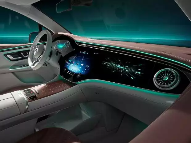 Mercedes EQE SUV: Das Interieur Titel-Bild zur News: Mercedes EQE SUV: Das Interieur