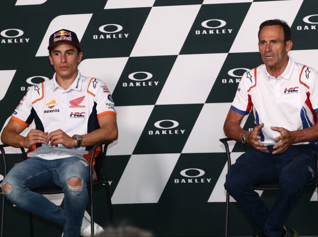 Marc Marquez, Alberto Puig Marc Marquez, Alberto Puig