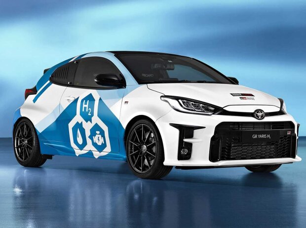 Toyota verfügt mit dem GR Yaris H2 bereits über ein Rennfahrzeug mit Wasserstoffverbrennungsmotor