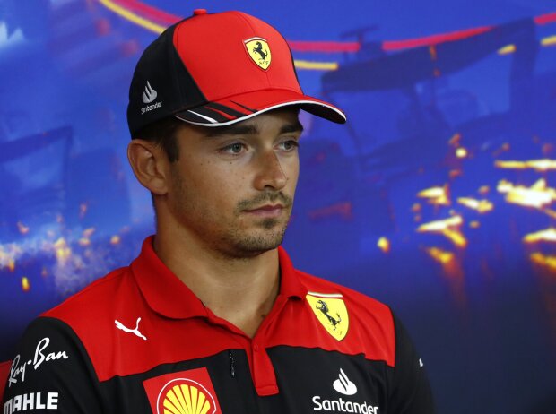 Titel-Bild zur News: Charles Leclerc (Ferrari) vor dem Formel-1-Rennen