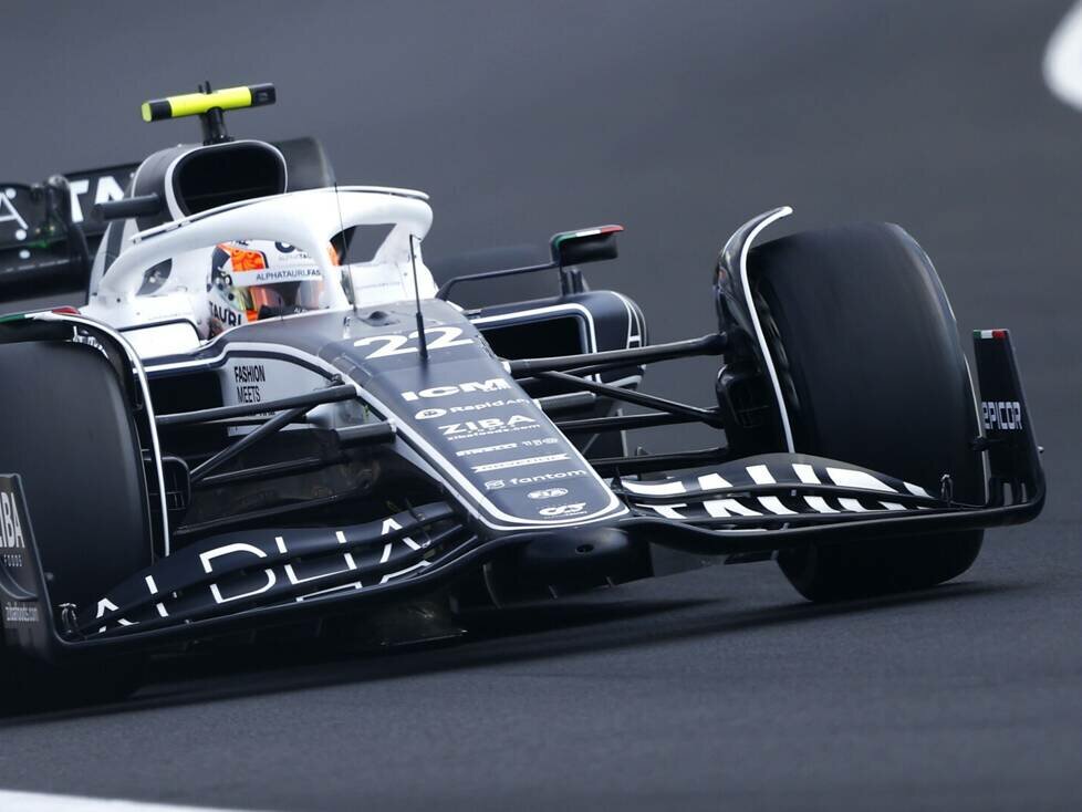 Yuki Tsunoda im AlphaTauri AT03 in der Formel-1-Saison 2022