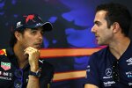 Sergio Perez (Red Bull) und Nicholas Latifi (Williams) 