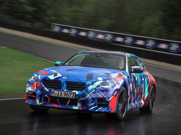 Titel-Bild zur News: BMW M2 (2022) Testfahrt