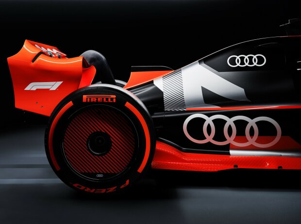 Titel-Bild zur News: Audi-Showcar für die Formel 1 zum geplanten Einstieg in der Saison 2026