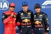 Bild zum Inhalt: F1-Qualifying Belgien: Verstappen Schnellster, aber Sainz auf Pole!