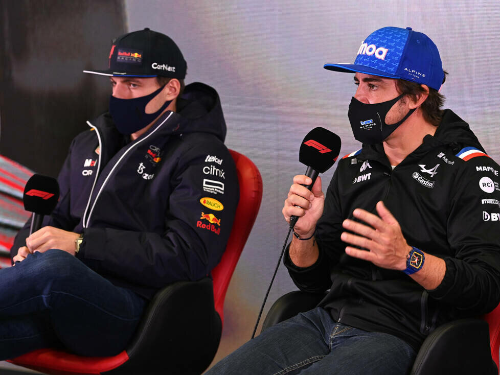 Max Verstappen, Fernando Alonso