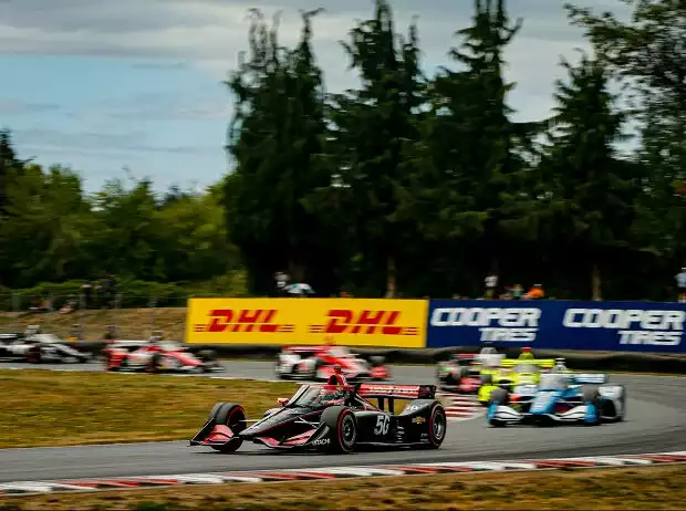 IndyCar-Action in Portland Titel-Bild zur News: IndyCar-Action in Portland