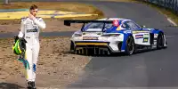 David Schumacher nach seinem Ausfall beim zweiten DTM-Rennen auf dem Nürburging 2022 nach der Kollision mit Rene Rast