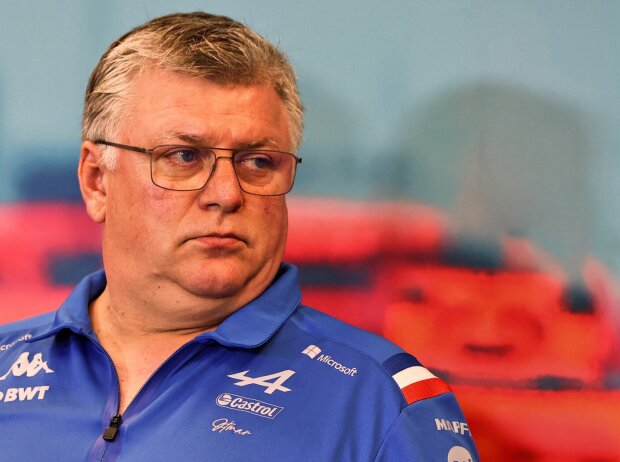 Alpine-Teamchef Otmar Szafnauer Alpine-Teamchef Otmar Szafnauer
