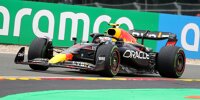 Sergio Perez (Red Bull RB18) beim Formel-1-Rennen in Belgien 2022