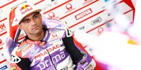 Bild zum Inhalt: Jorge Martin: "Enttäuscht" von Ducatis Entscheidung, aber "großartiger" Vertrag