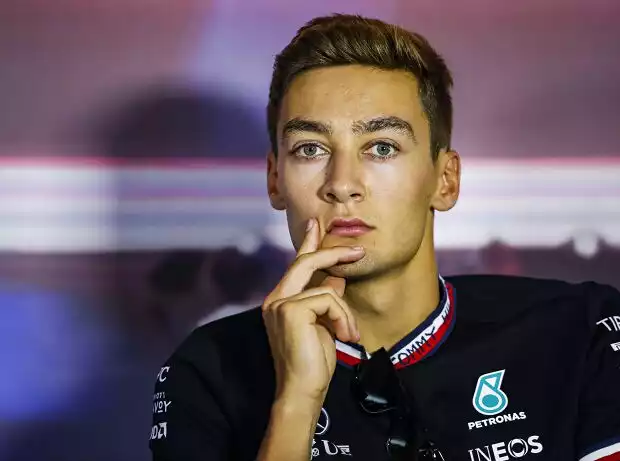George Russell (Mercedes) vor dem Formel-1-Rennen in Zandvoort 2022 Titel-Bild zur News: George Russell (Mercedes) vor dem Formel-1-Rennen in Zandvoort 2022
