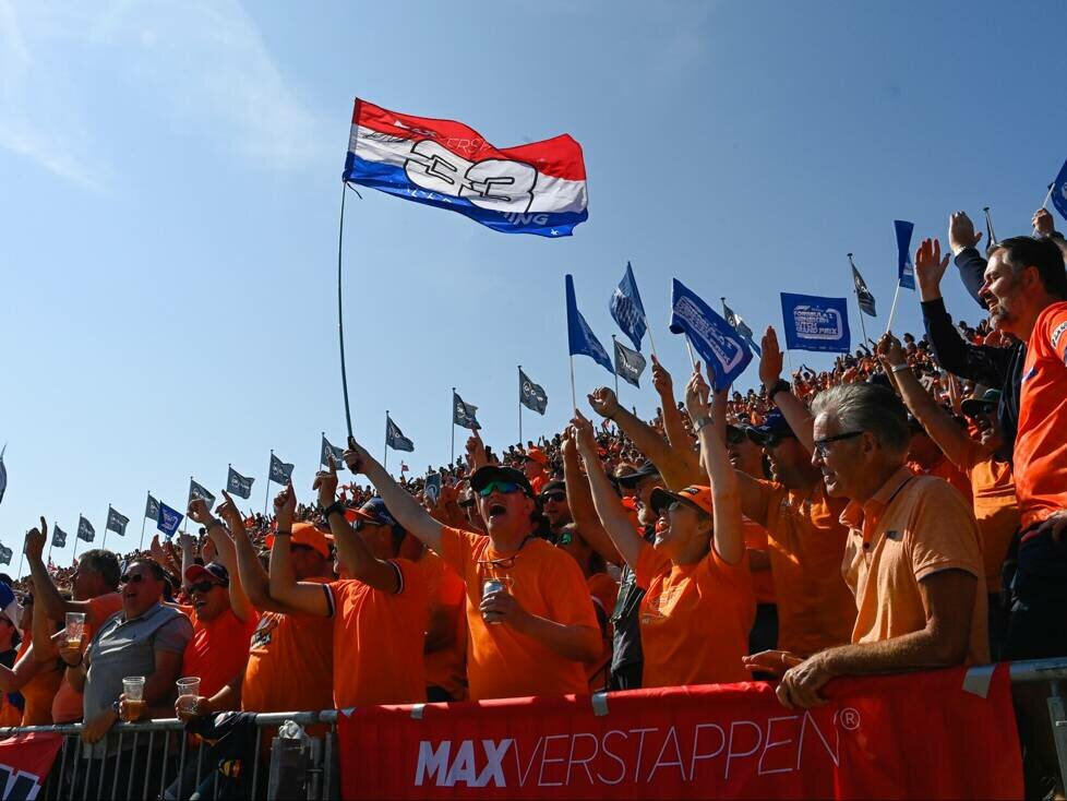 Fans von Max Verstappen beim Formel-1-Rennen in Zandvoort