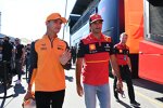 Lando Norris (McLaren) und Carlos Sainz (Ferrari) 