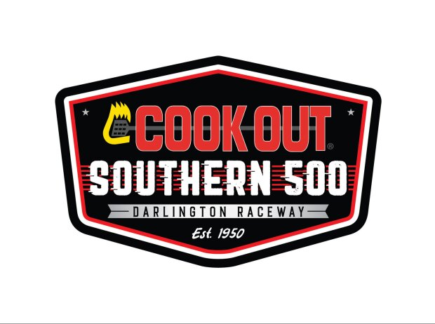 Logo: Cook Out Southern 500 in Darlington Logo: Cook Out Southern 500 in Darlington