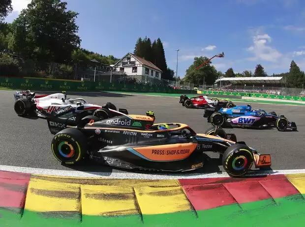 Esteban Ocon, Lando Norris, Mick Schumacher Titel-Bild zur News: Esteban Ocon, Lando Norris, Mick Schumacher