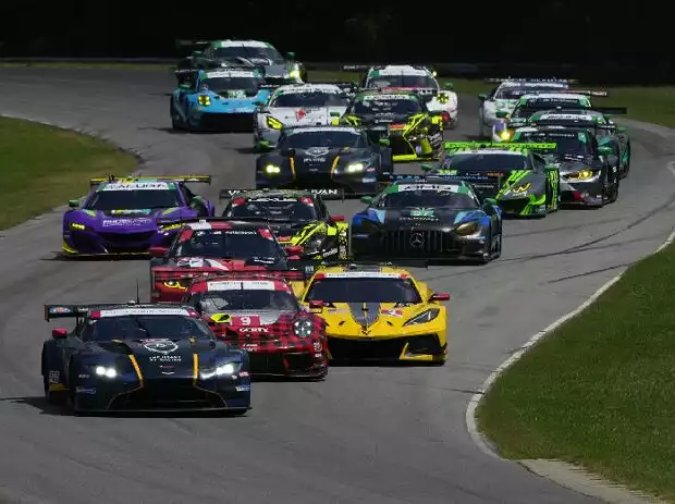 IMSA, Virginia, 2022, GTD Pro, GTD, Start Titel-Bild zur News: IMSA, Virginia, 2022, GTD Pro, GTD, Start