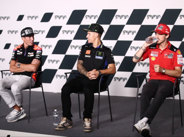 Aleix Espargaro, Fabio Quartararo, Francesco Bagnaia